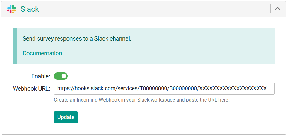 Configure Slack Integration