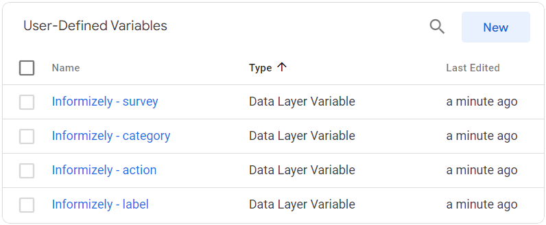 Google Tag Manager data layer variables