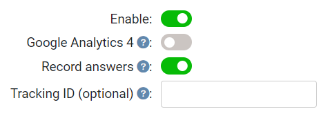 Google Analytics integration